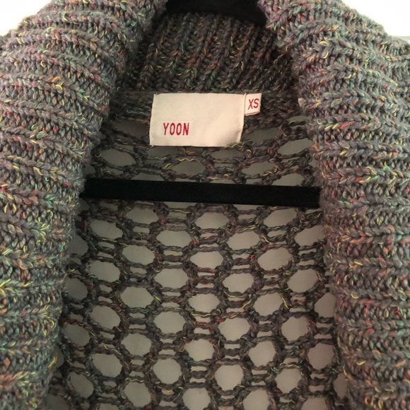 Yoon cozy large knit sweater, size xsmall - Picture 2 of 6